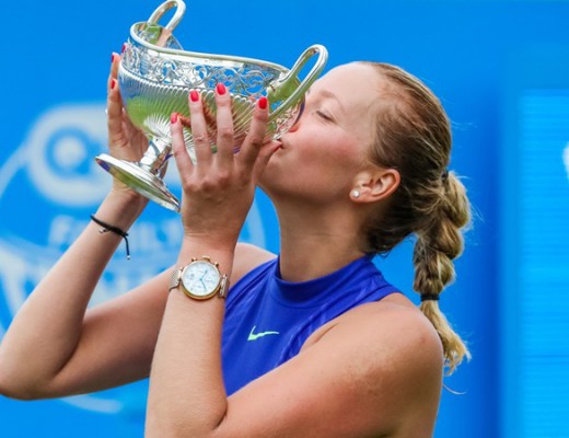 Petra Kvitová se v Birminghamu dočkala dvacátého titulu v kariéře (Foto: Profimedia.cz)