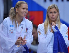 Při Fed Cupu (Foto: Tennis Arena / Martin sidorják)