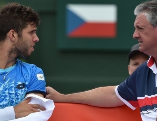 Jaroslav Navrátil se svým klíčovým mužem Jiřím Veselým (Foto: Archiv)