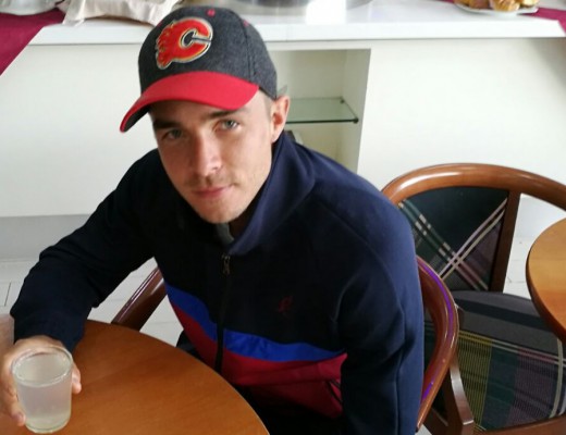 Andrej Martin bloguje (Foto: Miky)