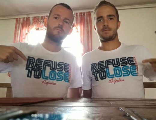 S trénerom Mikym (archív A. Martina)