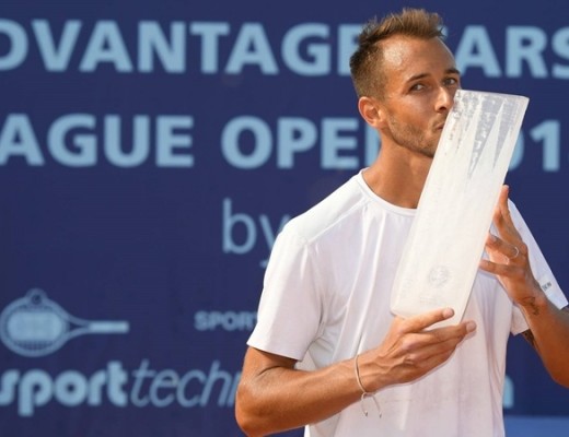 Lukáš Rosol po sedmi letech vyhrál Advantage Cars Prague Open by Sport-Technik Bohemia (Foto: I. ČLTK Praha / Martin Sirodják)