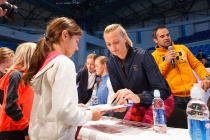 Wilander, Noah, Kvitová, Schmiedlová, Cash a Bahrami zabávali Bratislavu na Tennis Champions