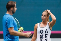 Fedcupové tréningy Sloveniek, Austrálčaniek a večera