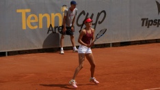 Semifinálové boje Tennis Arena Cupu v Plzni<br>(Foto: Pro Tennis Arenu / Barbora Guzdková)