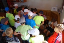 Fotogalerie z 1. dne Tennis Arena Kids Tour 2016 v Dobříši