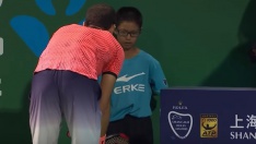 Grigor Dimitrov ukázal dobré srdce<br>(Repro: TV)