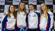 Slovenský tím odštartoval prípravu na play-off v pondelok v bratislavskom NTC (Foto: Milan Hutera)