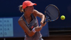 Denisa Allertová si roli nasazené jedničky při Prague Open nepřipouští (Foto: Martin Sidorják)