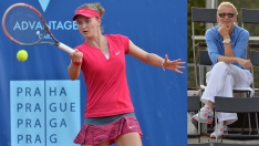 „Soupeřky mě chtějí porazit o to víc, že mám tak slavnou koučku,“ všímá si Barbora <br>(Foto pro Tennis Arenu: Martin Sidorják)